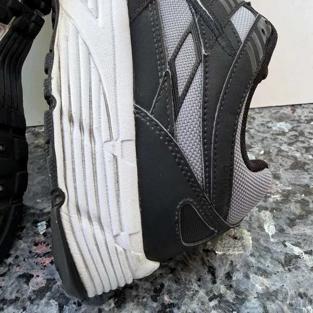 Nike P-6000 Black Iron Grey White Retro Running Shoes CD6404-003 Mens Size 12